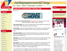 Tablet Screenshot of blog.toiletpaperworld.com